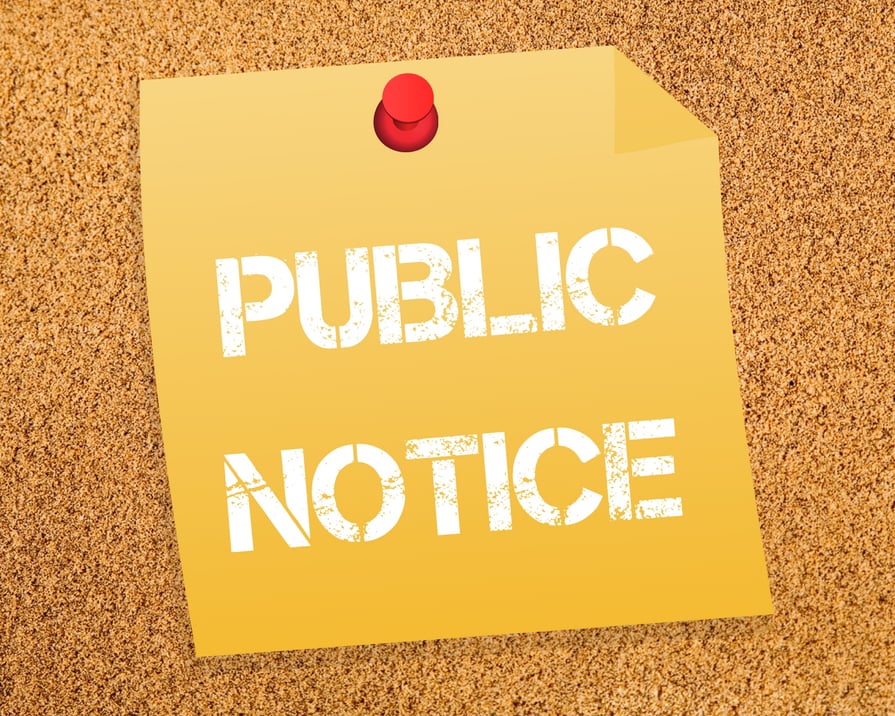 Notice of Completion | Lantana Trace, Mobile